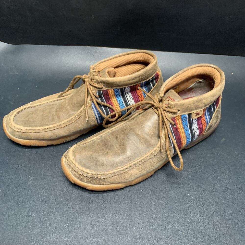 Twisted x Women's Driving Moc Bomber Chukka Boots Size 8M